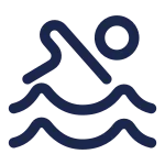Swimming SVG Icon